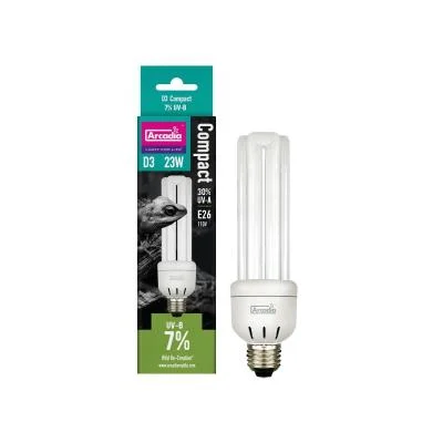 Arcadia D3 UVB Compact Bulb - 23W